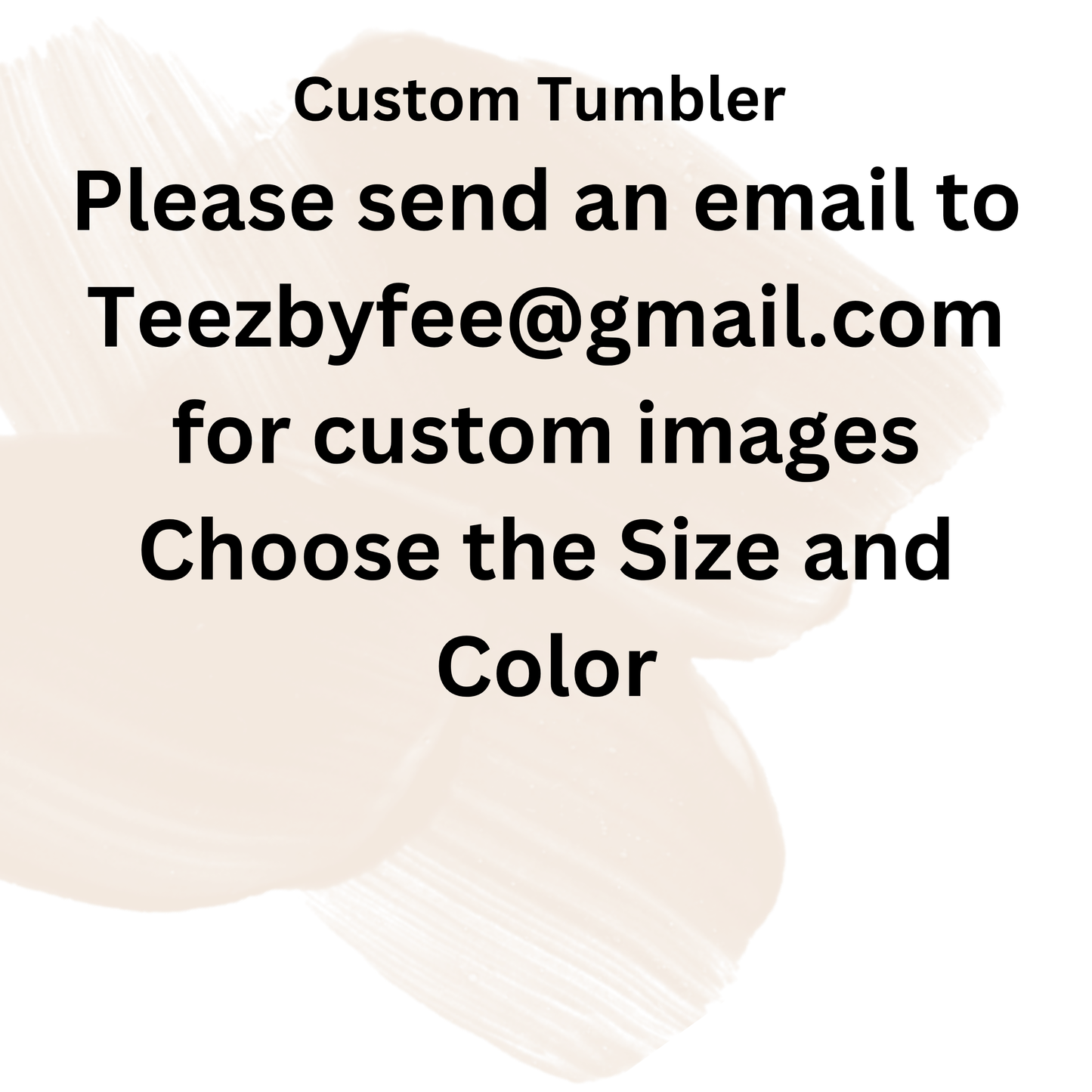 20oz Custom Tumbler