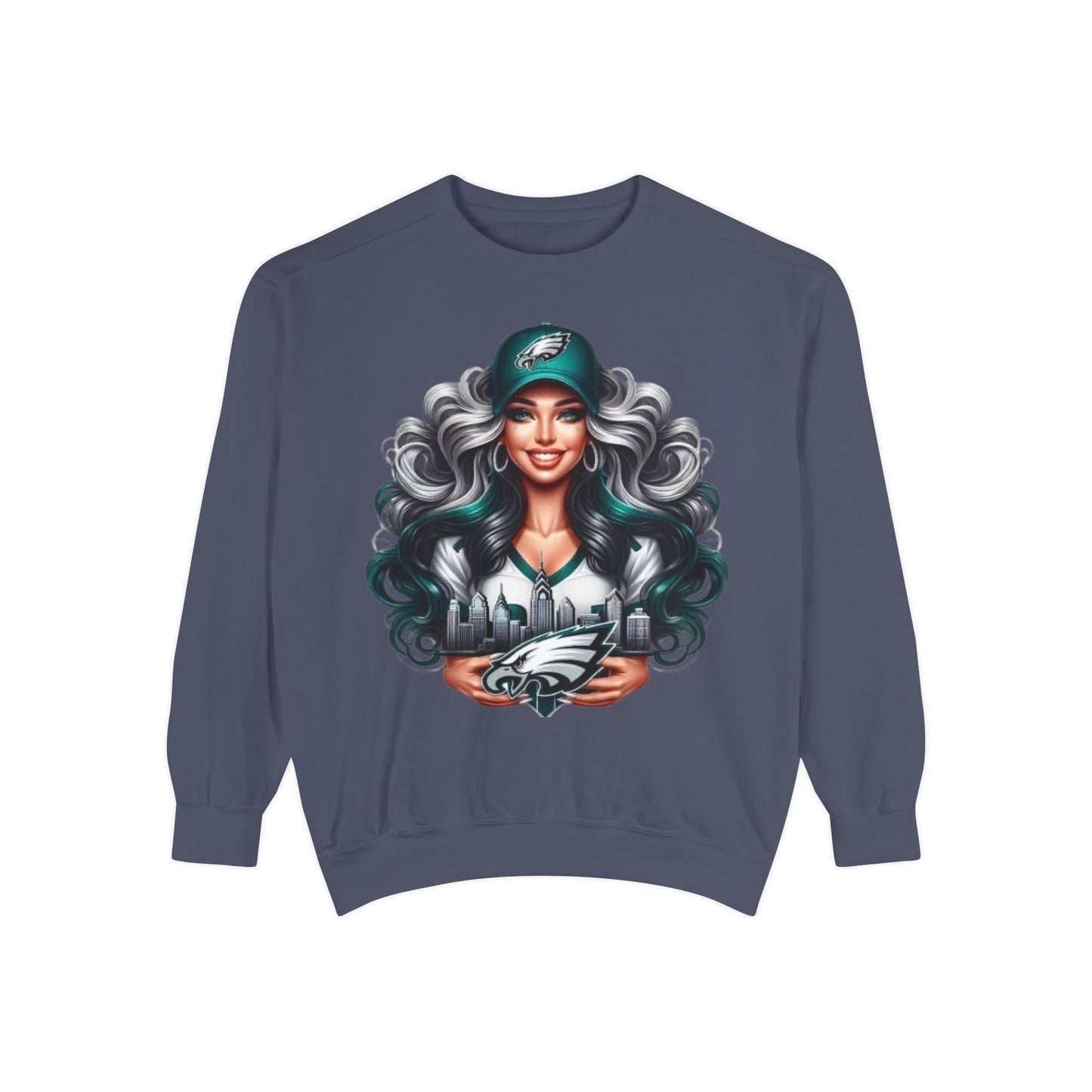 Unisex Eagles Sweatshirt, Sports-Inspired Design, Cozy Casualwear