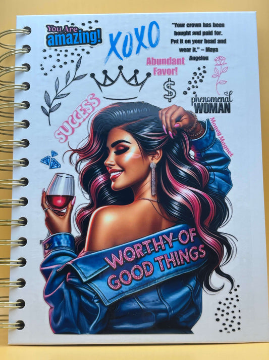A5 Spiral The Everyday Planner  - Motivational Baddie