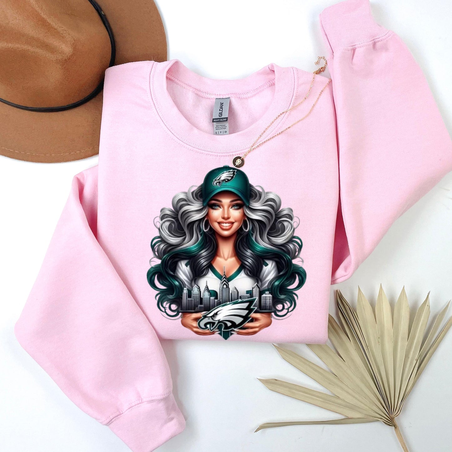 Unisex Eagles Sweatshirt, Sports-Inspired Design, Cozy Casualwear