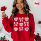 Coquette Valentines Bow Sweatshirt