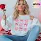 Coquette Valentines Bow Sweatshirt